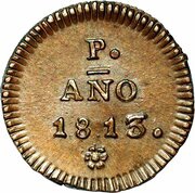 ½ Real Popayan obverse image