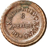 8 Reales Popayan obverse image