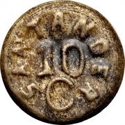 10 Centavos Province of Santander obverse image