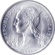 5 Francs obverse image