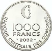 1000 Francs obverse image