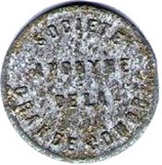 50 Centimes Société Anonyme Token Coinage obverse image