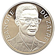 5 Zaïres Conservation obverse image
