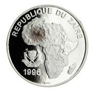 500 Nouveaux Zaïres Gorilla obverse image