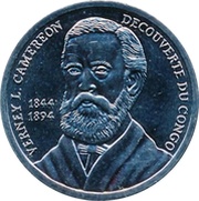 50 Centimes Verney L. Cameron reverse image