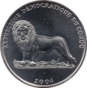 1 Franc Pope John Paul II obverse image