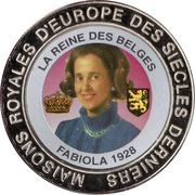 5 Francs Belgium - Queen Fabiola, Republic of the Congo, 1999 reverse image
