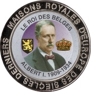 5 Francs Belgium - King Albert I, Republic of the Congo, 1999 reverse image