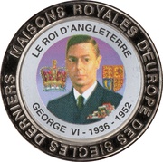 5 Francs United Kingdom - King George VI, Republic of the Congo, 1999 reverse image
