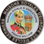 5 Francs United Kingdom - Prince William, Republic of the Congo, 1999 reverse image