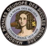 5 Francs Belgium - Queen Louisa-Maria, Republic of the Congo, 1999 reverse image