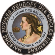 5 Francs Belgium - Queen Marie Henriette, Republic of the Congo, 1999 reverse image