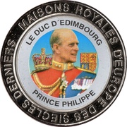 5 Francs United Kingdom - Prince Philip, Republic of the Congo, 1999 reverse image