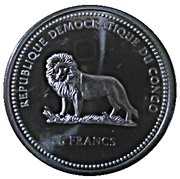 5 Francs Multicolor fish obverse image
