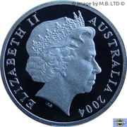 1 Dollar - Elizabeth II 4th Portrait - Eureka Stockade - Silver Proof obverse image