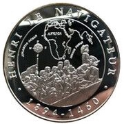 10 Francs Henry the Navigator, Republic of the Congo,  reverse image