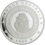 10 Francs Anteater obverse image