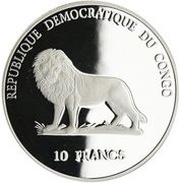 10 Francs Panama Canal obverse image