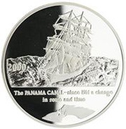 10 Francs Panama Canal, Republic of the Congo, 2000 reverse image