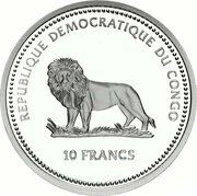 10 Francs Toucan obverse image