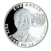 10 Francs Kofi Annan, Republic of the Congo, 2001 reverse image