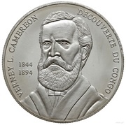 10 Franc Verney L. Camereon, Republic of the Congo, 2002 reverse image