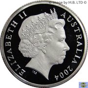 1 Dollar - Elizabeth II 4th Portrait - Masterpieces in Silver - Dollar Decade obverse image