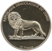 10 Francs 1886 Benz Patent-Motorwagen obverse image