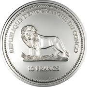 10 Francs Striped Skunk obverse image