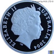 1 Dollar - Elizabeth II 4th Portrait - Masterpieces in Silver - Wombat Dollar obverse image