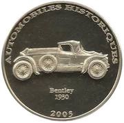 10 Francs 1930 Bentley, Republic of the Congo, 2003 reverse image