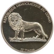 10 Francs 1936 Jaguar S.S. 100 obverse image