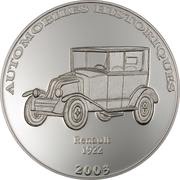 10 Francs Renault 1922, Republic of the Congo, 2003 reverse image