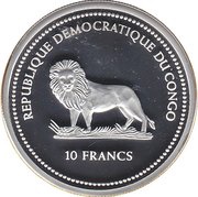 10 Francs Octopus obverse image