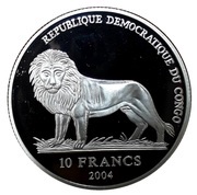 10 Francs World Cup obverse image
