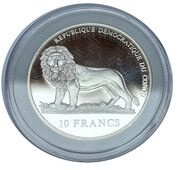 10 Francs Papal Visit to Switzerland obverse image