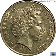 1 Dollar - Elizabeth II 4th Portrait - Peace - End World War II obverse image