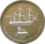 10 Francs Le Shtandart obverse image