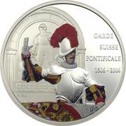 10 Francs Swiss Guard, Republic of the Congo, 2006 reverse image