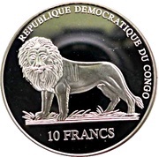 10 Francs Biking obverse image