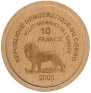 10 Francs Kaliningrad obverse image