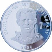 10 Francs Alan Ball, Republic of the Congo, 2006 reverse image