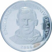10 Francs Gordon Banks, Republic of the Congo, 2006 reverse image