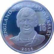 10 Francs Martin Peters, Republic of the Congo, 2006 reverse image