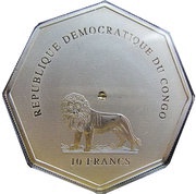 10 Francs Decision Coin obverse image