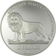 10 Francs Michael Schumacher obverse image
