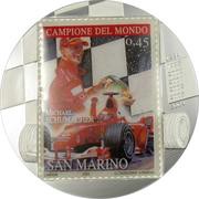 10 Francs Michael Schumacher, Republic of the Congo, 2007 reverse image