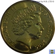 1 Dollar - Elizabeth II 4th Portrait - Gallipoli obverse image