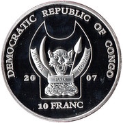 10 Franc Lion obverse image