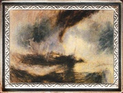 10 Francs Famous Paintings - "Snow Storm", Republic of the Congo, 2007 reverse image